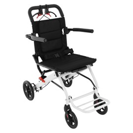Folding Wheelchair,Portable Foldable Wheelchair Handcart with Brake and Locked,Super Lightweight Transport Wheelchair with Storage Bag,Ergonomic Portable Folding Wheelchair for Homes,Hospitals,etc