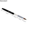 Kolinsky Acrylic Nail Brush Black 8#