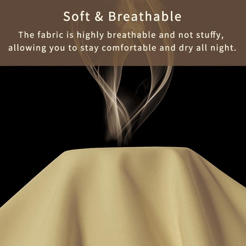 2 Pack Pillow Cases King, Soft Microfiber Pillowcases Gold Pillow