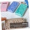 Operitacx 6pcs Maze Pocket Calculator for Students Cartoon Design Portable