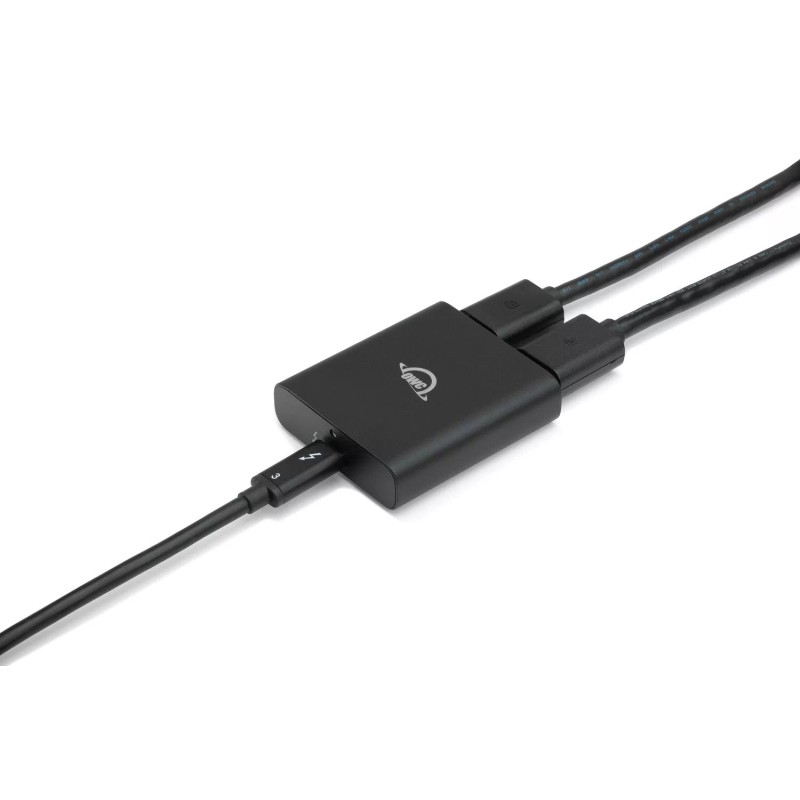OWC Thunderbolt 3 Dual DisplayPort 1.4 Adapter