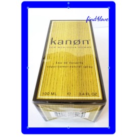 KANON FOR MEN / POUR HOME EAU DE TOILETTE SPRAY 3.4 FL OZ / 100 mL - Brand New
