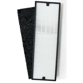 Nispira Particle/Carbon HEPA Filter Set For Blueair Sense+ Sense Air Purifier | Removes Smoke, Chemical VOCs, Odor, Pet Dander | 6 Sets