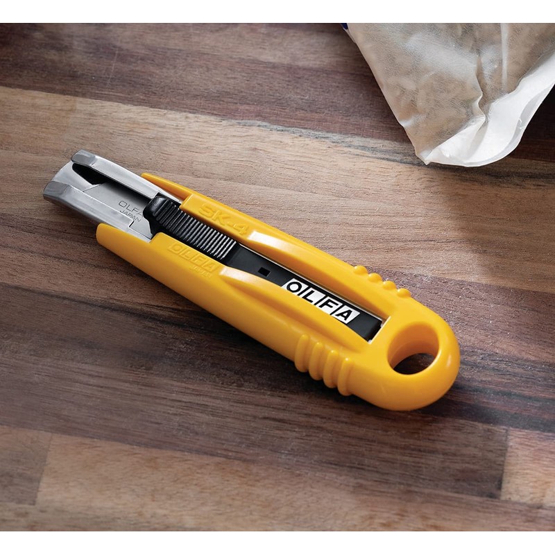 OLFA Self-Retracting Safety Utility Knife (SK-4) - Multi-Purpose Semi-Auto Box