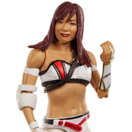WWE Kairi Sane Elite Series #73 Deluxe Action Figure with Realistic Facial Detailing, Iconic Ring Gear & Accessories