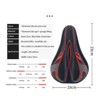 EZBUYGO Bicycle Saddle Cover, Cushion, Super Thick, High Elasticity, Does