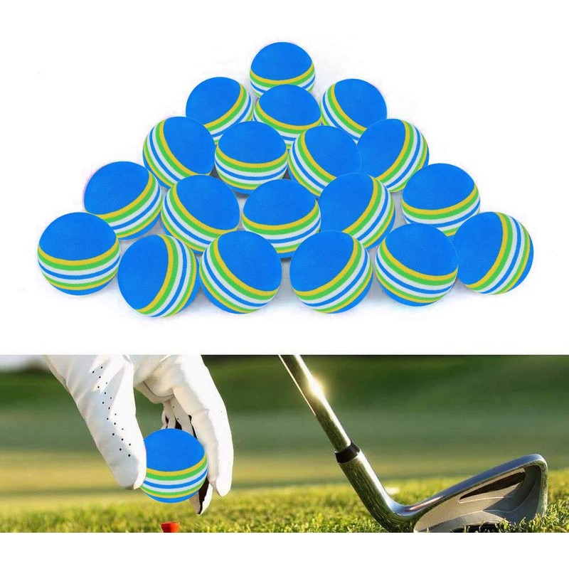 LANODO 20 Pack Golf Practice Balls Indoor Golf Equipment Sponge