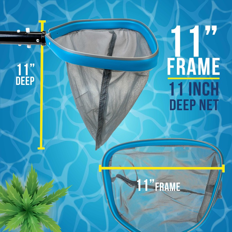 U.S. Pool Supply Heavy-Duty 11" Swimming Pool, Spa Leaf Skimmer
