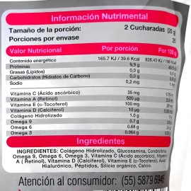 Colágeno Tipo Ii Ácido Hialurónico Frutos Rojos 1 Kg Vitlife