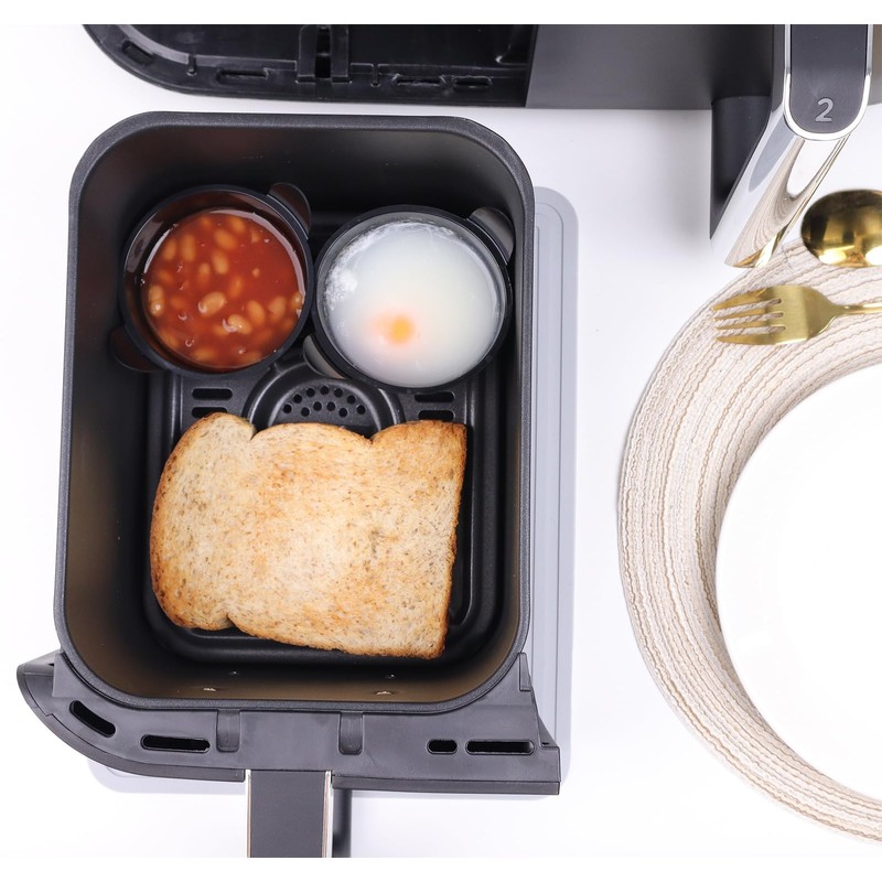 Lamapee Ramekins for Air Fryer, Air Fryer Egg Moulds, Pack