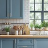 Ravinte Champagne Bronze Kitchen Square Cabinet Handles 5 Inch 10