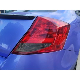 JDMFV 2011 Accord COUPE Tail light Overlays Reverse SMOKED TINT Vinyl Film JDM PRECUT