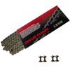 LKSM Gold 520 O-Ring Motorcycle Chain 120 Links
