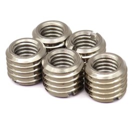 FZJDSD 5PCS Thread Adapters Sleeve Reducing Nut for M10 10MM Male to M8 8MM Female Screw Sleeve Conversion Nut
