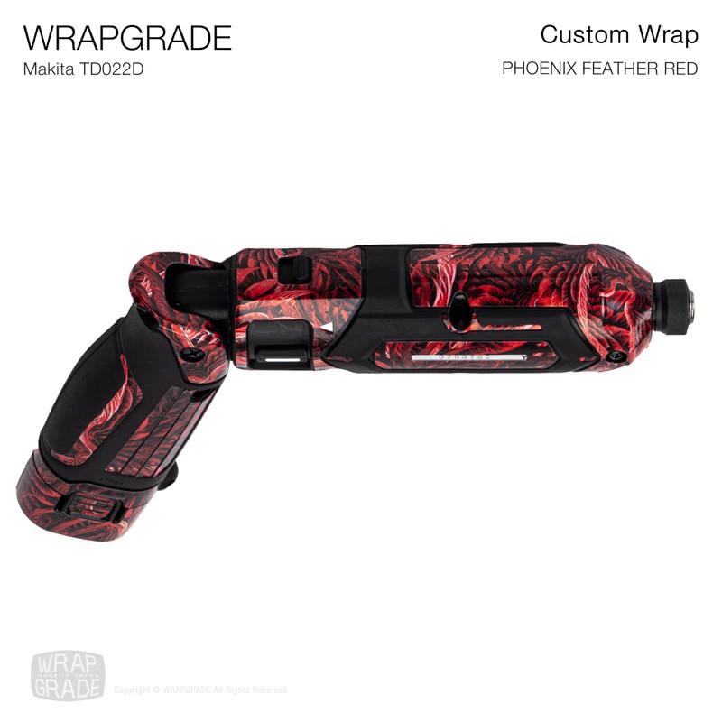 WRAPGRADE Custom Wrap Decal Stickers compatible with Makita TD022D Impact