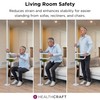 HEALTHCRAFT PivotBar (Add-On Kit) for uPole | Pivoting Safety Grab