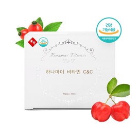 Natural combination acerola rosehip vitamin C C (30 sachets 1 month) / 천연배합 아세로라 로즈힙 비타민C C(30포1개월)