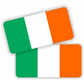 Unbranded/Generic Irish Flags Mini 1x2 Hard Hat Stickers | Welding Helmet Decals Ireland Flag