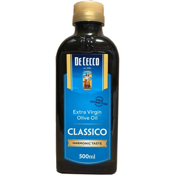 Diceko Extra Virgin Olive Oil Classico Pet Bottle, 16.9 fl oz (500 ml)