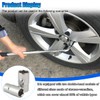 GAOLAOSY Telescoping Lug Wrench, Automotive Wheel Lug Wrench with 17/19