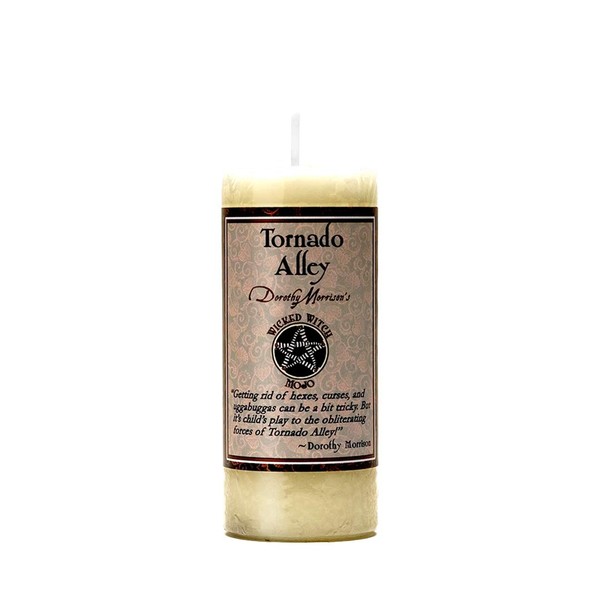 Wicked Witch Mojo Tornado Alley Candle by Dorothy Morrison