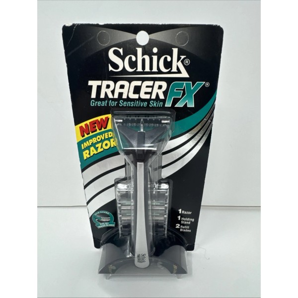 Schick NEW NOS Vtg Schick FX Tracer Razor w/ HOLDING