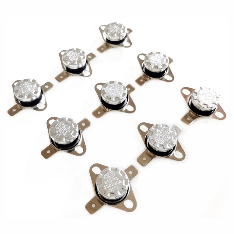 TQDLYKHS 9 Pcs KSD301 40℃ 45℃ 50℃ 55℃ 60℃ 65℃