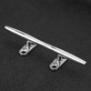 Boat Cleat 15 cm Classic Silver Flat Cleat 316 Stainless