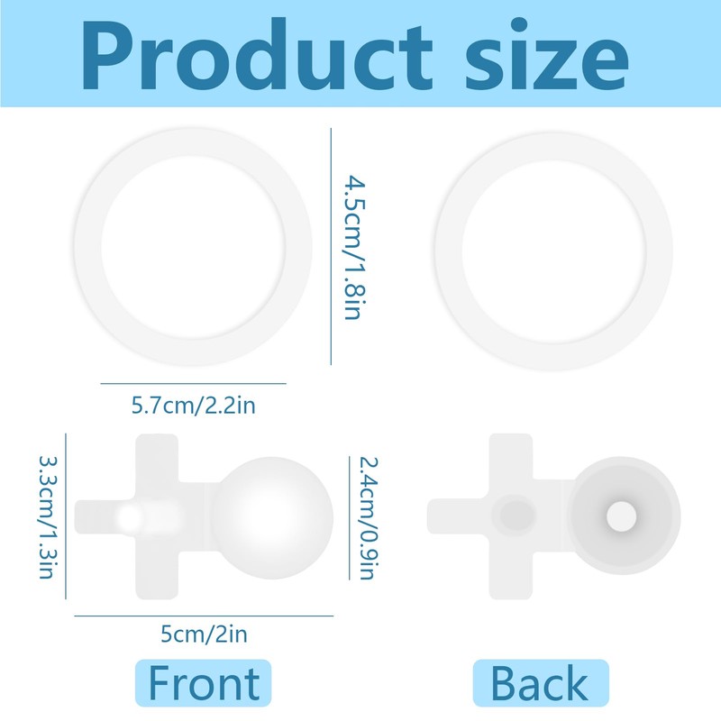 WEIWODULE Water Bottle Gasket Replacement & Leakage Stopper Compatible with