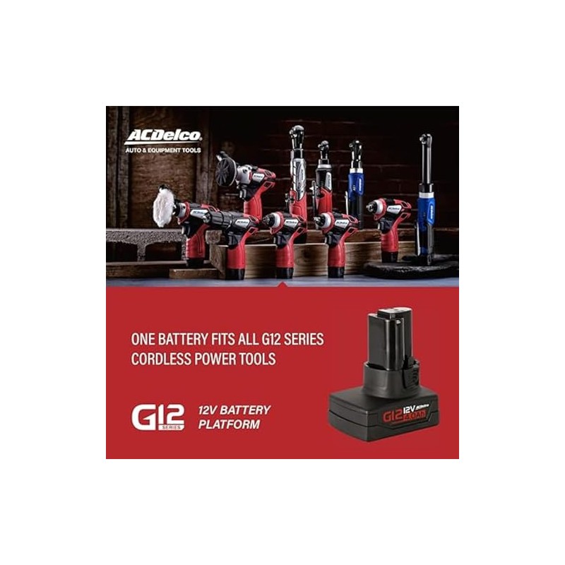 ACDelco AB1225LA-2 G12 Series 12V Li-ion Interchangeable Battery Pack 4.0