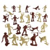TimMee Cowboys and Indians Plastic Figures - 40pc Playset -