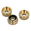 12 Pcs Set Trumpet Valve Finger Button Cap and Rod