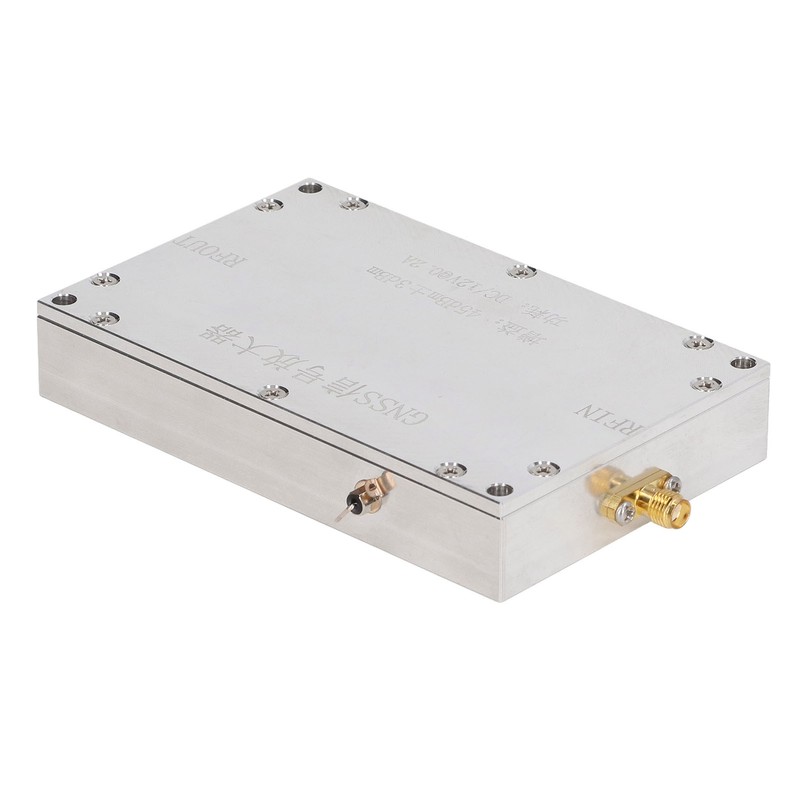 GNSS Signal Amplifier High Gain 45dbm Navigation RF Signal Booster