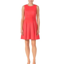 Ted Baker Coral Flippy Midi Dress Size 2