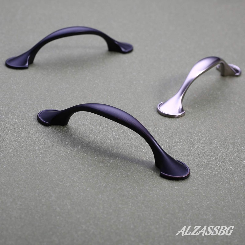 Alzassbg AL3025ORB Oil Rubbed Bronze, 3 Inch(76mm) Hole Centers Cabinet