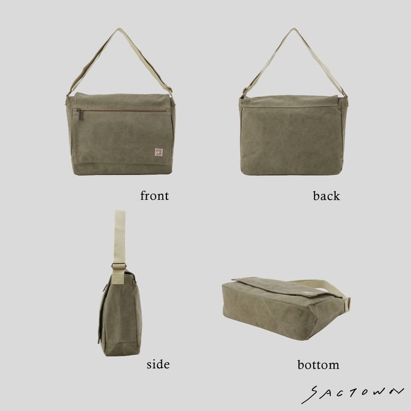 Canvas Workshop Shoulder Bag [Shoulder Bag Men's Women's Canvas Crossbody