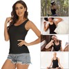 BQTQ 5 Pcs Basic Tank Tops for Women Undershirt Tank