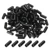 PATIKIL 4MM Vinyl Rubber End Caps, 150 Pack Flexible Bolt