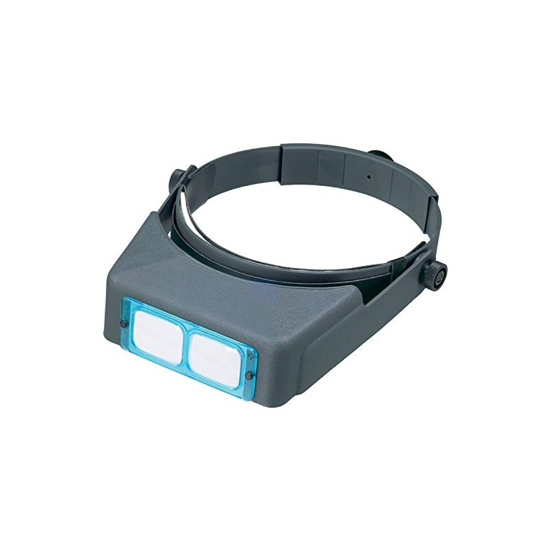 Donegan LX-5 OptiVISOR Headband Magnifier, 2.25X Magnification Optical-Grade Acrylic Lens