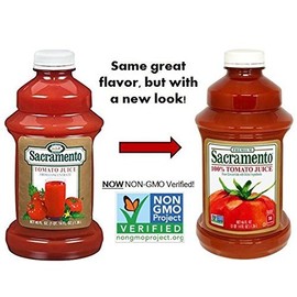 Sacramento Tomato Juice, 46 oz Plastic Bottle