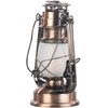 Lunartec Storm Lamp: LED Storm Lantern with Flame Effect 25