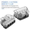 MDEOOSKY 2Pcs 4 Way Power Distribution Block Car Audio Splitter