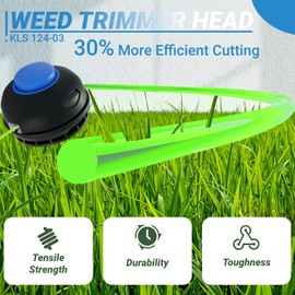 Eyoloty KLS 124-03 Plastic Replacement Bump Knob Compatible with Kobalt 24-Volt max KST 2224B-03 KST 2224B-03 KST 2024A-03 KST 4024A-03 KST 1124B-03 String Trimmer,Ultra Durable Advanced Knob 3 Pack