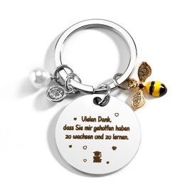 Hightopup Teacher Gift Keyring Farewell Gift Teacher Teacher Educator Primary School Nursery, 032716