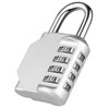 NAGE Padlock, Dial, 4 Digit Dial, Anti-Theft Locker, School, Corporate,