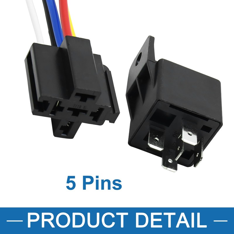 A ABSOPRO JD-2912 5 Pin DC 48V 40A Motor Fuse