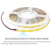 Xnbada 16.4ft COB LED Strip,8mm Width Cool White 6500K,CRI90+ DC24V