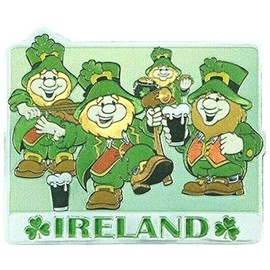 Irish Dancing Leprechaun Fridge Magnet Souvenir Ireland St Patricks Day Eire
