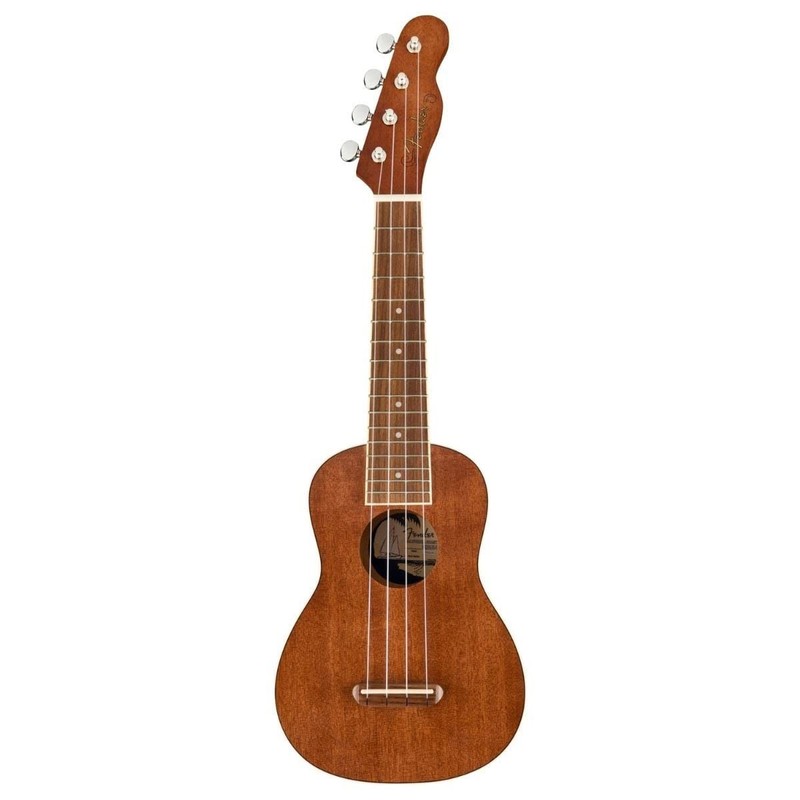 Fender Seaside Soprano Ukulele, Natural