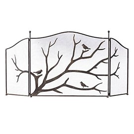 RAZ Imports Back at The Ranch 55" Birds On Branches Fire Screen
